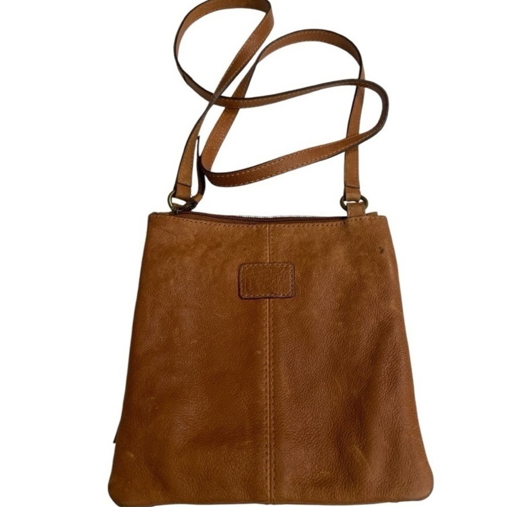 Patchwork Leather Crossbody Bag - image 3